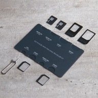 UNIQ Sim Adapter Traveler Kit organizér 7v1 UNIQ Sim Adapter Traveler Kit organizér 7v1