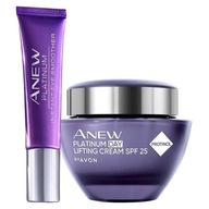AVON Cosmetics Set Anew 55+ krycí denný krém s protinolom