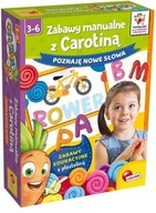 CAROTINA MANUÁLNE HRY - SLOVÁ, LISCIANI CAROTINA MANUÁLNE HRY - SLOVÁ, LISCIANI
