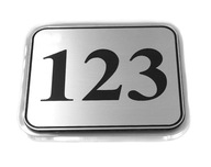 čísla ČÍSLO DVERÍ hotel 5x4 + PLEX 10 ks čísla ČÍSLO DVERÍ hotel 5x4 + PLEX 10 ks