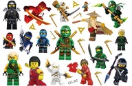 Umývateľné tetovania pre deti LEGO NINJAGO CG397