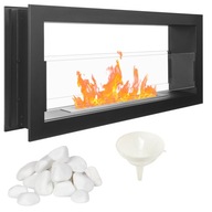 OBOJSTRANNÝ BIO KRB čierny DUAL 900x400 so sklom OBOJSTRANNÝ BIO KRB čierny DUAL 900x400 so sklom