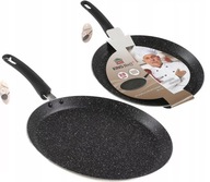 Mramorová panvica na palacinky 28 cm plynová indukcia Mramorová panvica na palacinky 28 cm plynová indukcia