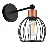NÁSTENNÁ LAMPA E27, nástenné svietidlo, masívny loft drôt GALL NÁSTENNÁ LAMPA E27, nástenné svietidlo, masívny loft drôt GALL