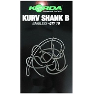 Korda Háčiky Kurv Shank B č.2 10ks Korda Háčiky Kurv Shank B č.2 10ks