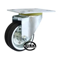 Kolesá, kovovo-gumové koleso, fi. Otočný 80 mm