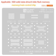 Šablóna SSD1 2 3 BGA Reballing Stencil pre DDR S Šablóna SSD1 2 3 BGA Reballing Stencil pre DDR S