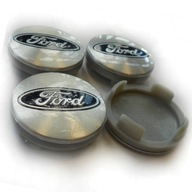 4 kryty nábojov FORD 54 mm strieborné 4 kryty nábojov FORD 54 mm strieborné