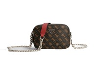 KABELKA GUESS NOELLE CROSSBODY TMAVOHNEDÁ KABELKA GUESS NOELLE CROSSBODY TMAVOHNEDÁ