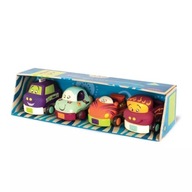 B.TOYS: Mäkké autíčka Wheeleels Baby 1480 B.TOYS: Mäkké autíčka Wheeleels Baby 1480