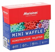 Bloky Mini Waffle - Konstruktor Majster 200 prvkov Bloky Mini Waffle - Konstruktor Majster 200 prvkov