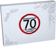 UTERÁK 70x140 S VÝŠIVKOU NA DARČEK K 70. NARODENINÁM UTERÁK 70x140 S VÝŠIVKOU NA DARČEK K 70. NARODENINÁM