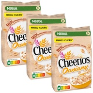 Nestlé Cheerios ovsené cereálie na raňajky 3x400g