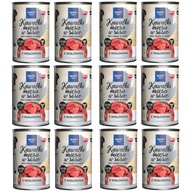 WAFI Krmivo pre psov Kúsky mäsa v omáčke s hovädzím mäsom 12 x 415g WAFI Krmivo pre psov Kúsky mäsa v omáčke s hovädzím mäsom 12 x 415g