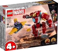 Superheroes Blocks 76263 Hulkbuster Iron Man vs. Thanos
