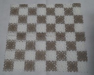 Krémový/béžový čipkovaný obrus Guipure 85x85cm Krémový/béžový čipkovaný obrus Guipure 85x85cm