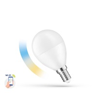 Smart LED guľová žiarovka E14 5W CCT Wifi Spectrum Smart LED guľová žiarovka E14 5W CCT Wifi Spectrum