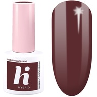406 HI HYBRID RED BROWN HYBRID POLISH 5ML 406 HI HYBRID RED BROWN HYBRID POLISH 5ML