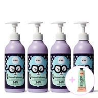 YOPE Detský sprchový gél Harmanček a žihľava 400ml x 4 + KRÉM ZDARMA YOPE Detský sprchový gél Harmanček a žihľava 400ml x 4 + KRÉM ZDARMA