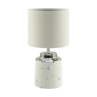 HELENA E14 03787 Biela lampa na nočný stolík HELENA E14 03787 Biela lampa na nočný stolík