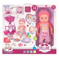 SET WOOPIE ROYAL BÁBIKA NA Kŕmenie BABY S DOPLNKOM 19 PRVKOV. SET WOOPIE ROYAL BÁBIKA NA Kŕmenie BABY S DOPLNKOM 19 PRVKOV.