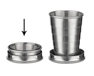 Prívesok na kľúče Teleskopický panák 65ml + GRAVÍROVANIE Prívesok na kľúče Teleskopický panák 65ml + GRAVÍROVANIE