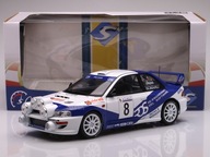 Subaru Impreza S5 WRC99 Rally Azimut Di Monza - 2000, biela Solido 1:18