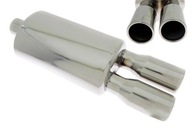 Tlmič výfuku Sport TurboWorks vstup 2x76 mm Tlmič výfuku Sport TurboWorks vstup 2x76 mm