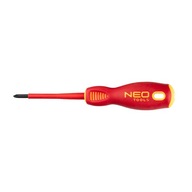 Elektrikár plus-mínus krížový skrutkovač 1000V, SL/PH1x80mm, NEO Elektrikár plus-mínus krížový skrutkovač 1000V, SL/PH1x80mm, NEO