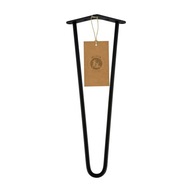 MORIA DESIGN Kovové nohy, nohy stola, nohy vlásenky, 41 cm, priemer 10 mm