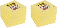 Lepiace papieriky 76x76 90k žltá 12 ks