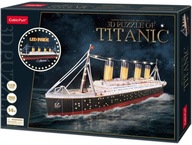 3D LED puzzle Cubic Fun XL 266 ks. TITANICKÁ LOĎ 3D LED puzzle Cubic Fun XL 266 ks. TITANICKÁ LOĎ