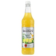 Monin Sladkokyslý limonádový koncentrát 1 liter Monin Sladkokyslý limonádový koncentrát 1 liter