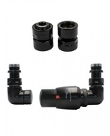 Termoventily Trios Vision, matná čierna, vpravo, GW1/2 Termoventily Trios Vision, matná čierna, vpravo, GW1/2
