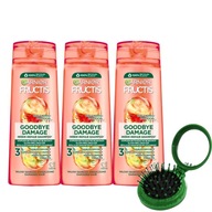 Sada šampónu na poškodené vlasy 3x Garnier Goodbye Damage + zdarma Sada šampónu na poškodené vlasy 3x Garnier Goodbye Damage + zdarma