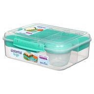 DVOJSTUPŇOVÝ Lunchbox 1,65 l Sistema Bento bez BPA