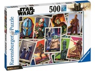 RAVENSBURGER Star Wars Mandalorianske puzzle RAVENSBURGER Star Wars Mandalorianske puzzle