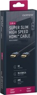 Ultratenký 1m kábel CICKTRONIC HDMI-HDMI 2.0 4K Ultratenký 1m kábel CICKTRONIC HDMI-HDMI 2.0 4K