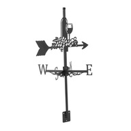 Iron Weathervane Measuring Tool Záhradný kolík pre Iron Weathervane Measuring Tool Záhradný kolík pre