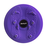 DrFit Twister kotúč s výstupkami, rotačný kotúč, fitness masáž, ø 25cm, fialový