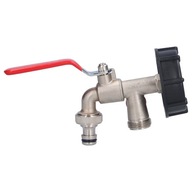 Adaptér IBC Tote Dvojitý konektor mosadz Adaptér IBC Tote Dvojitý konektor mosadz