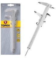 TOPEX ručné posuvné meradlo 150 mm kovový nonius TOPEX ručné posuvné meradlo 150 mm kovový nonius