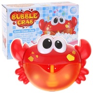 Generátor penových bublín Hračka do kúpeľa Penový stroj Crab