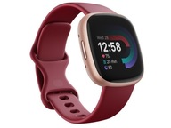 Inteligentné GPS hodinky FITBIT Versa 4 Burgundsko