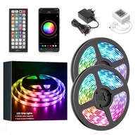 12M RGB 5050 LED pásik s diaľkovým ovládaním Bluetooth aplikácie pre telefón 12V napájací zdroj 12M RGB 5050 LED pásik s diaľkovým ovládaním Bluetooth aplikácie pre telefón 12V napájací zdroj