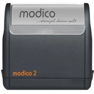 Pečiatka osobnej kancelárie Modico 2 čierna flash Pečiatka osobnej kancelárie Modico 2 čierna flash