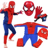 SPIDERMAN SET 4v1 OUTFIT MASKA RUKAVICE WEB LAUNCHER 3V1 KOSTÝM SPIDERMAN SET 4v1 OUTFIT MASKA RUKAVICE WEB LAUNCHER 3V1 KOSTÝM