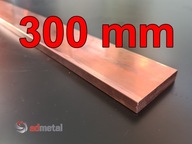 Medená, medená plochá tyč 10x5 mm M1Ez4