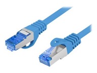 LANBERG patchcord kat.6A FTP LSZH CCA 1,5m modrý LANBERG patchcord kat.6A FTP LSZH CCA 1,5m modrý