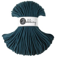 Macrame šnúra Bobbiny 5mm pletená Benzín Macrame šnúra Bobbiny 5mm pletená Benzín